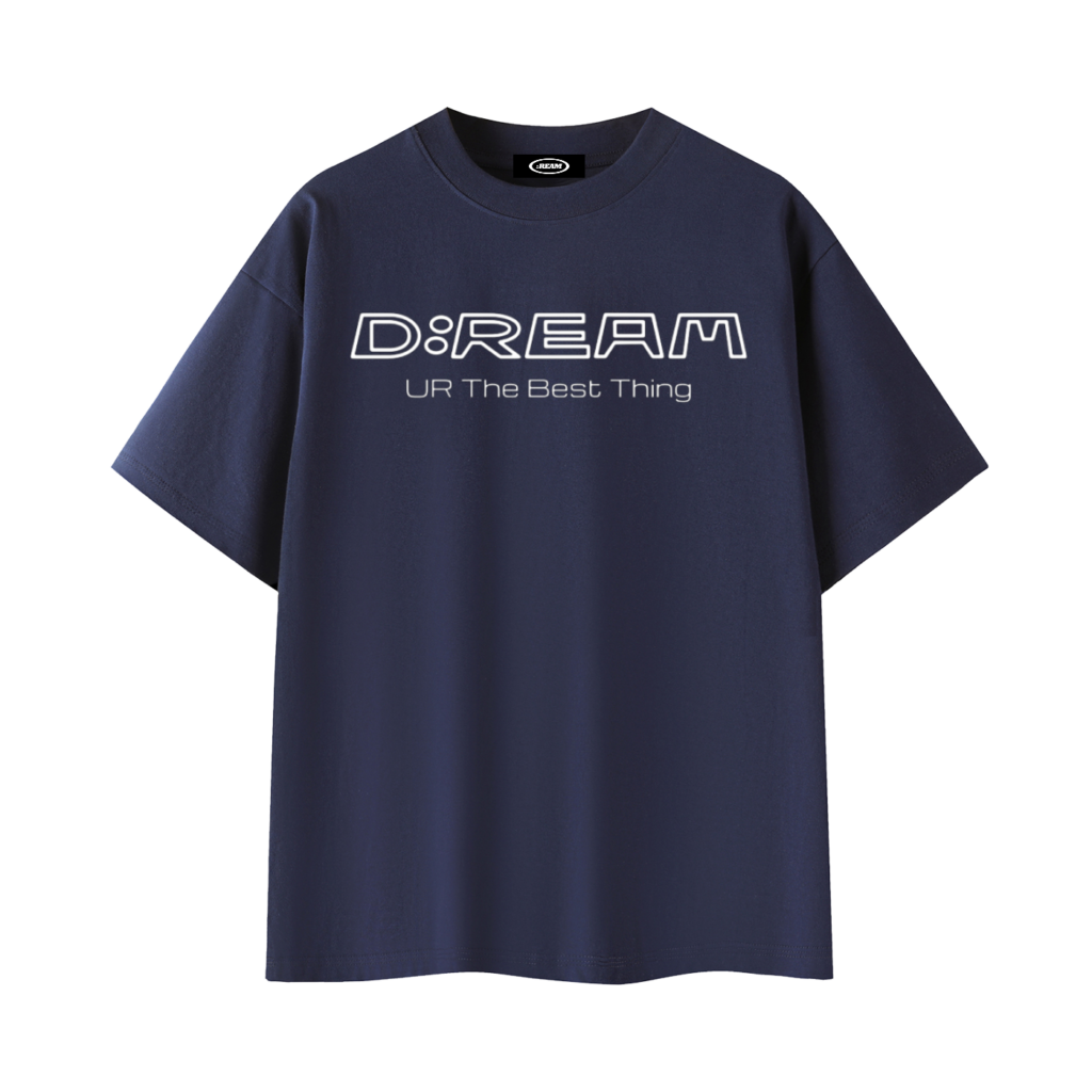 “UR The Best Thing” D:REAM Cotton Tee – Navy